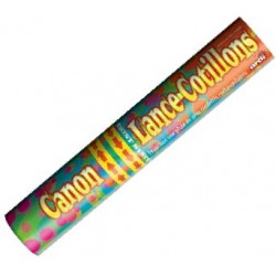 Canon lance confettis et...